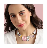 Sohi Lilypad Statement Necklace