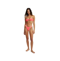 Cotton On Women's Refined High Side Brazilian Bikini Bottom