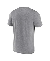 Fanatics Men's Heather Gray Oklahoma Sooners Outline Split T-Shirt