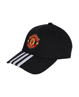 Adidas Men's and Women's Manchester United 3-Stripe Dad Adjustable Hat