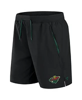 Fanatics Men's Black Minnesota Wild Authentic Pro Rink Performance Shorts