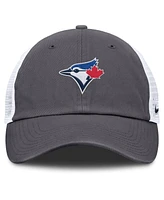 Nike Men's Gray Toronto Blue Jays Adjustable Trucker Hat