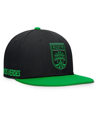 Fanatics Men's Black Austin Fc Sitter Snapback Hat