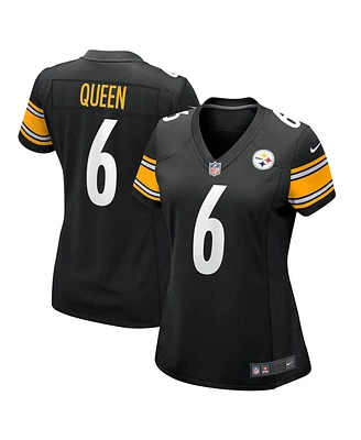 Nike Women's Patrick Queen Black Pittsburgh Steelers Game Player Jersey