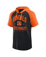 Logo Athletic Men's Black Cincinnati Bengals Prime Hoodie T-Shirt