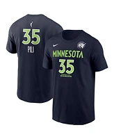 Nike Men's Alissa Pili Navy Minnesota Lynx Explorer Edition Name Number T-Shirt