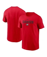 Nike Men's Red Georgia Bulldogs 2025 Sideline Mantra Performance T-Shirt
