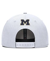 Nike Men's White Michigan Wolverines Rise Practice Adjustable Hat