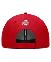 Nike Men's Scarlet Ohio State Buckeyes Rise Practice Adjustable Hat