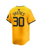 Nike Men's Paul Skenes Gold Pittsburgh Pirates City Connect Limited Player Jersey