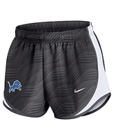 Nike Women's Anthracite Detroit Lions Tempo Performance Shorts