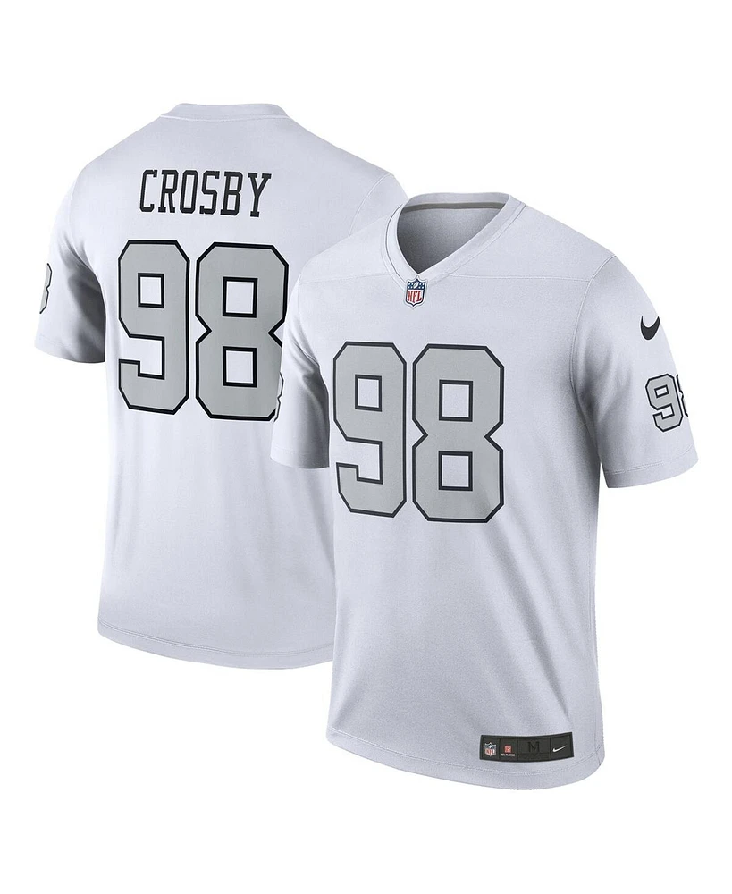 Nike Men's Maxx Crosby White Las Vegas Raiders Alternate Legend Jersey