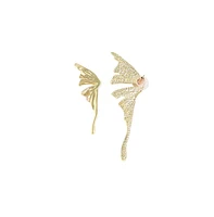 Sohi Abstract-Wing Drop Earrings