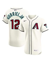 Nike Men's Lourdes Gurriel Jr. Cream Arizona Diamondbacks Home Elite Jersey