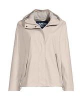Lands' End Plus Squall Waterproof Rain Slicker Jacket