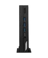 Msi Pro DP10 13M-057US Desktop Computer, Intel Core i7-1360P 2.2GHz, 16GB Ram, 1TB Ssd, Windows 11 Pro, Black