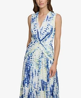Dkny Women's Tie-Dyed Midi Dress