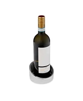 Nambe Tilt Wine Coaster, 4.5" x 2.5"