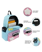 Kirby Stars 17” Pink & Blue Backpack