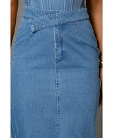 Jluxlabel Adana Denim Skirt