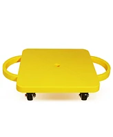 Floor Scooter Board with Handles, Sitting for Kids Indoor Play