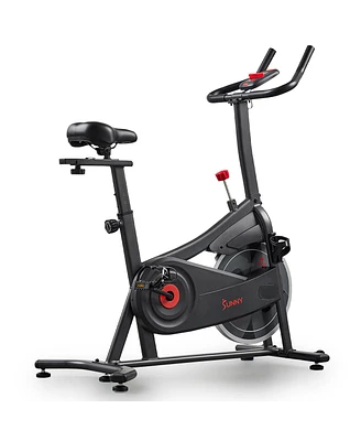 Sunny Health & Fitness Smart Motorized Mini Exercise Bike with 18 Speed Levels, Free SunnyFit App Bluetooth Link