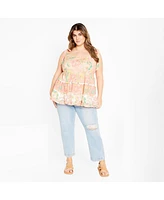 City Chic Plus Cleo Top