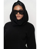 Jluxlabel Women's Sweater Scarf Top