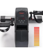 Sunny Health & Fitness Smart Motorized Mini Exercise Bike with 18 Speed Levels, Free SunnyFit App Bluetooth Link