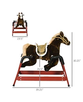 Qaba Kids Spring Rocking Horse for Kids, Horse
