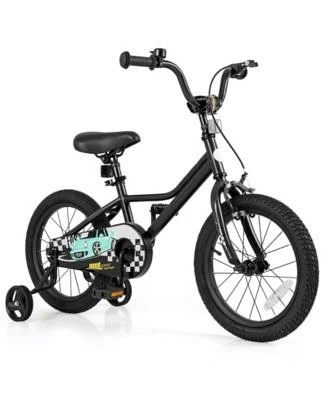 16 Inch Kids Bike With Removable Training Wheels For Aged 3 8 Years Old