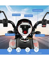 Aprilia Licensed Kids Ride On Motorcycle with 2 Training Wheels