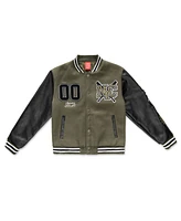 Ring of Fire Big Boys Nyc Woolen Varsity Jacket
