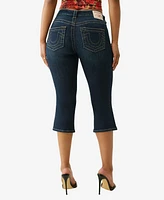 True Religion Women's Low Rise Capri Jeans