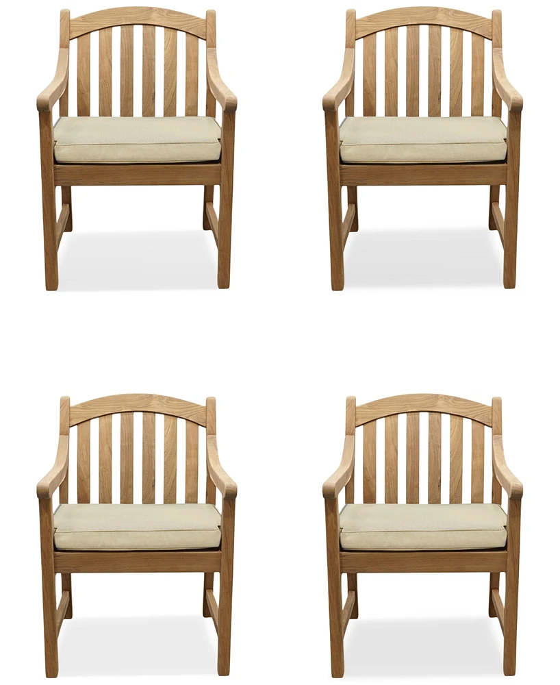 Bristol Dining Chairs, Set of 4, Created for Macy's