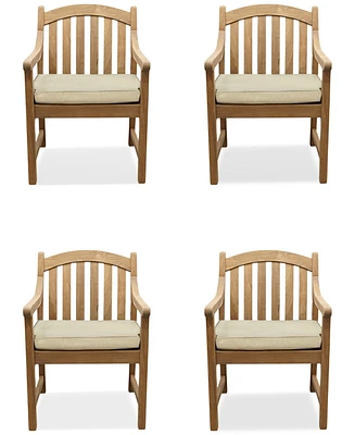 Bristol Dining Chairs, Set of 4, Created for Macy's