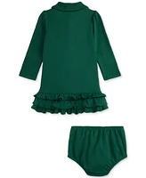 Polo Ralph Lauren Baby Girls Ruffled Dress