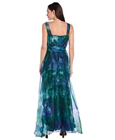 R & M Richards Women's Sleeveless Bow-Tie A-Line Dress