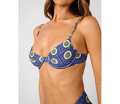 WeWoreWhat Women's Full Coverage Underwire Bikini Top