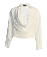 Jluxlabel Women's Greta Collared Top
