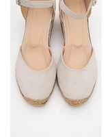 Aldea Leather Platform Espadrille (Women)