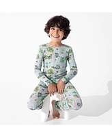 Bellabu Bear Unisex Kids' Minecraft Overworld Dreams Set of 2 Piece Pajamas