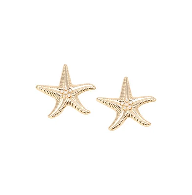 Sohi Starfish Drop Earrings