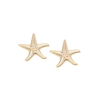 Sohi Starfish Drop Earrings