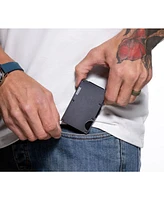 The Ridge Men's Ridge Wallet - Gunmetal - Money Clip