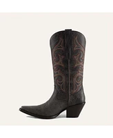 Tessa Fine Leather Cowgirl Boots - Stylish Western Footwear & Comfort By Buck Brana