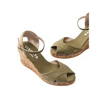 Aiguablava Limited Edition Canvas Espadrille Sandal Wedges