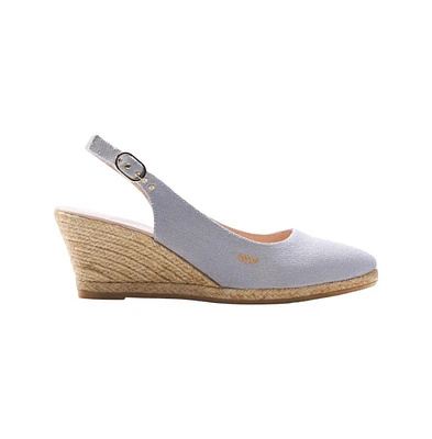 Palomera Canvas Espadrille Wedges