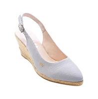 Palomera Canvas Espadrille Wedges