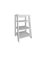 Colyn Linen Cabinet, Four Shelves, Vertical, White